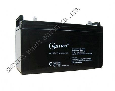 Ups Batteries 12V100ah Lead Acid Batteries Facture